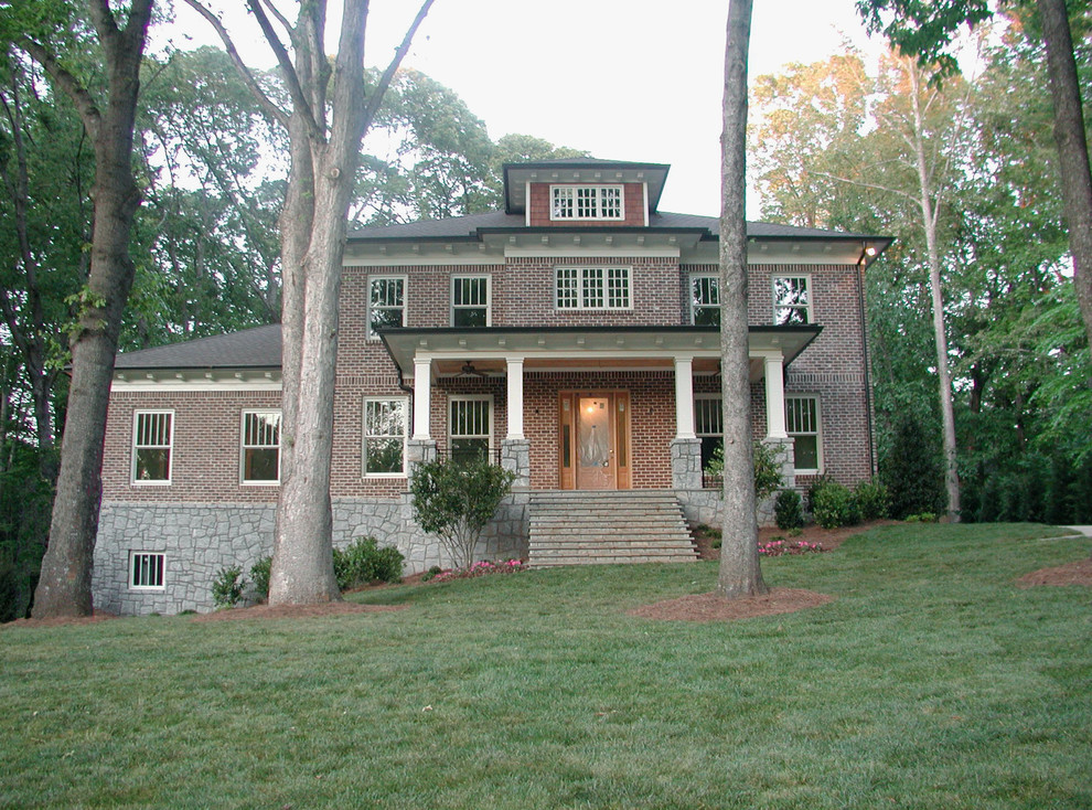New Brookhaven Residence Traditional Exterior Atlanta by Mary