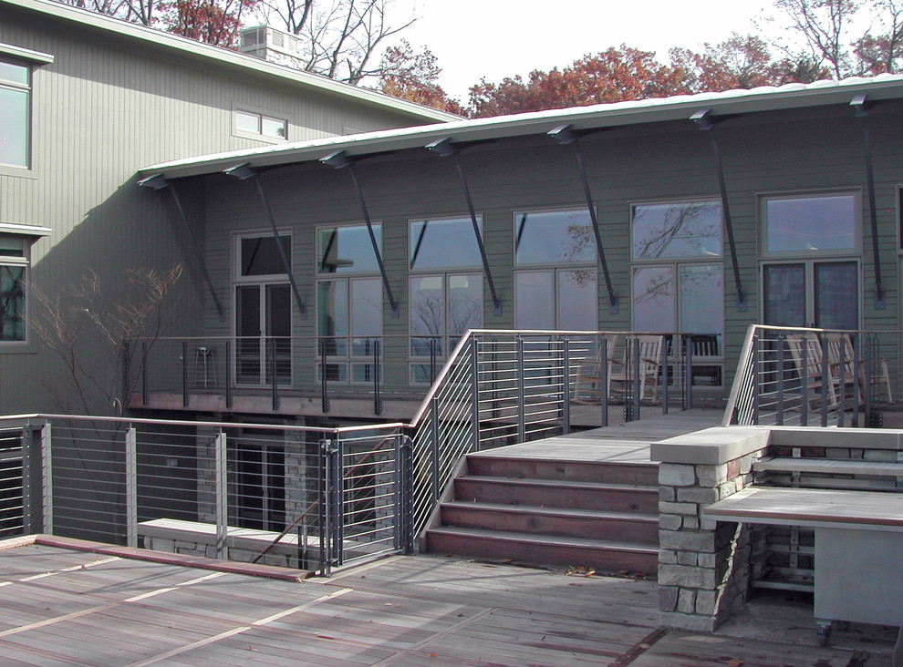 New Buffalo Lake House Contemporary Exterior Chicago by