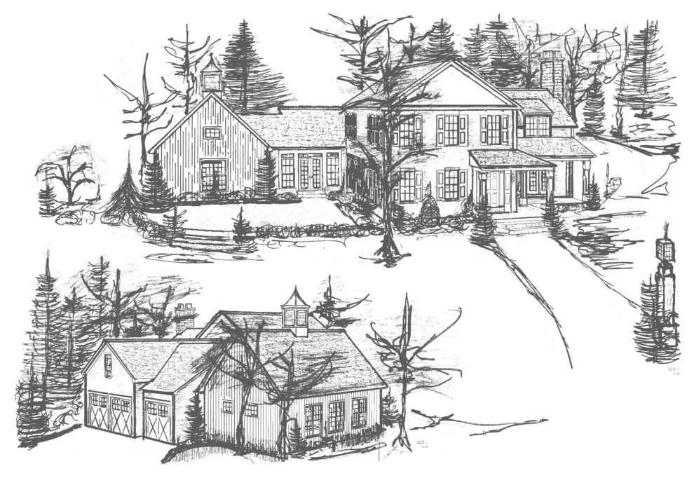 New Construction Granby, CT House Exterior Bridgeport by