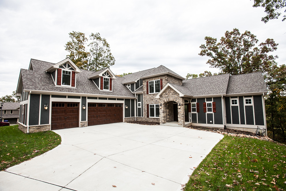 New Construction in Ballwin MO Exterior St Louis by Hibbs Homes Houzz