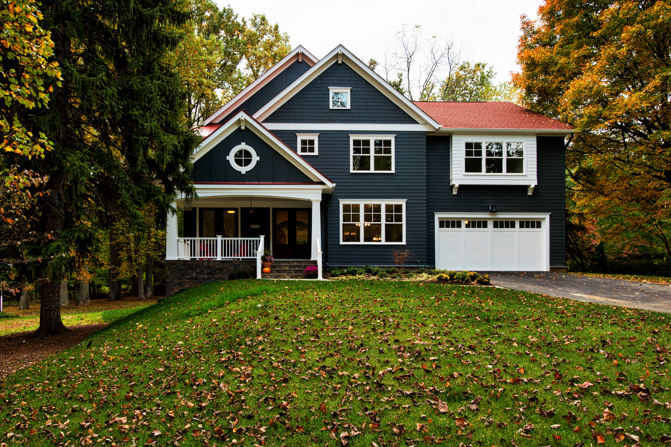 75 Craftsman Blue Exterior Home Ideas You'll Love - March, 2024