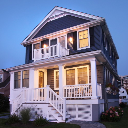 New Custom Homes Longport, NJ Traditional Exterior Philadelphia