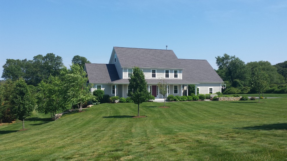 New England Colonial New Construction, South Dartmouth, MA Traditional House Exterior