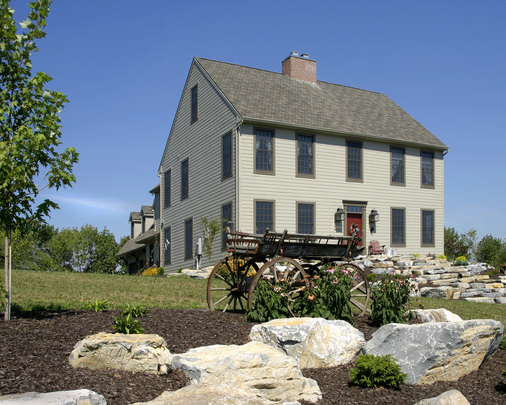 New England Salt Box Style Traditional Exterior Philadelphia by