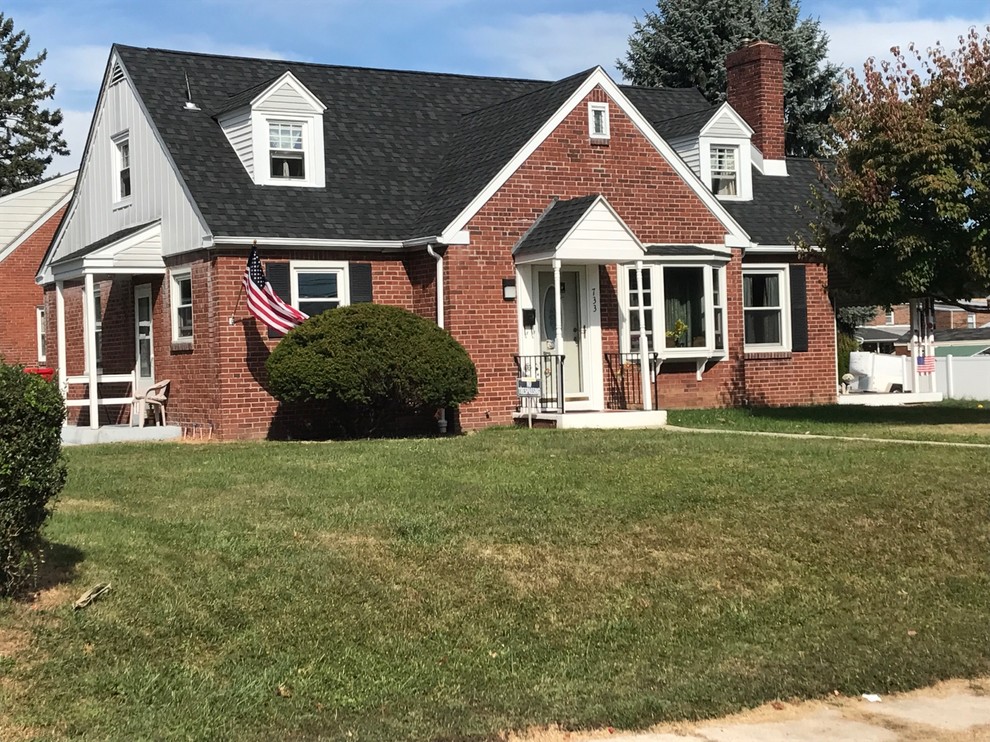 New GAF Timberline Roof Norristown PA Area Traditional Exterior