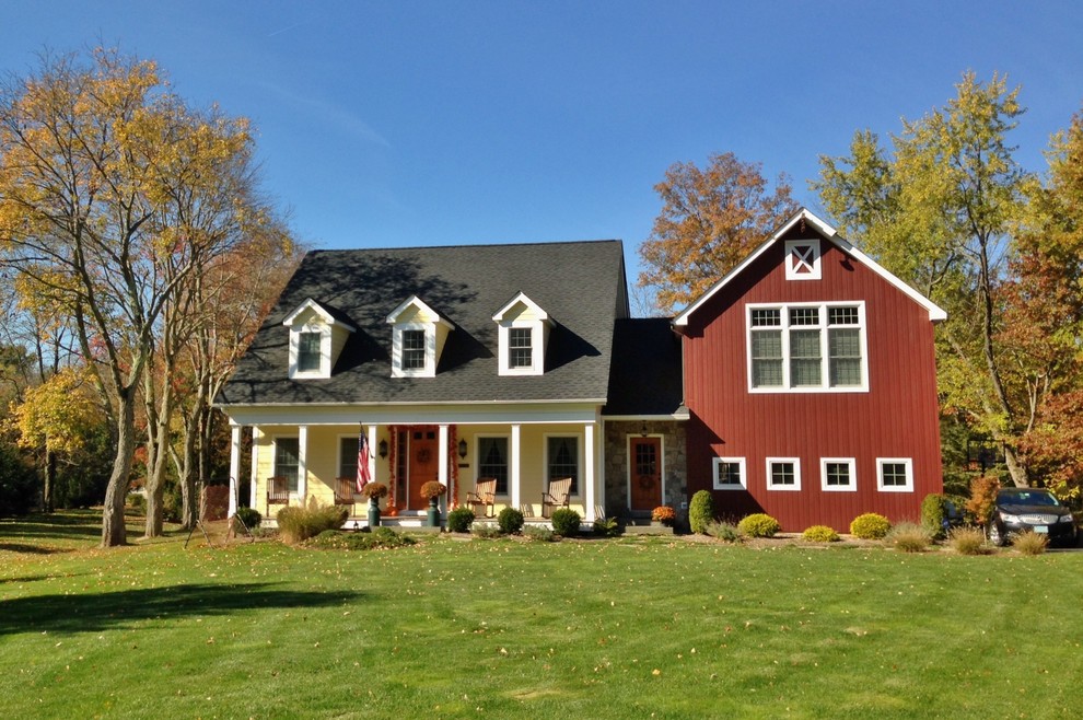 New Home Basking Ridge, NJ Farmhouse Exterior New York by