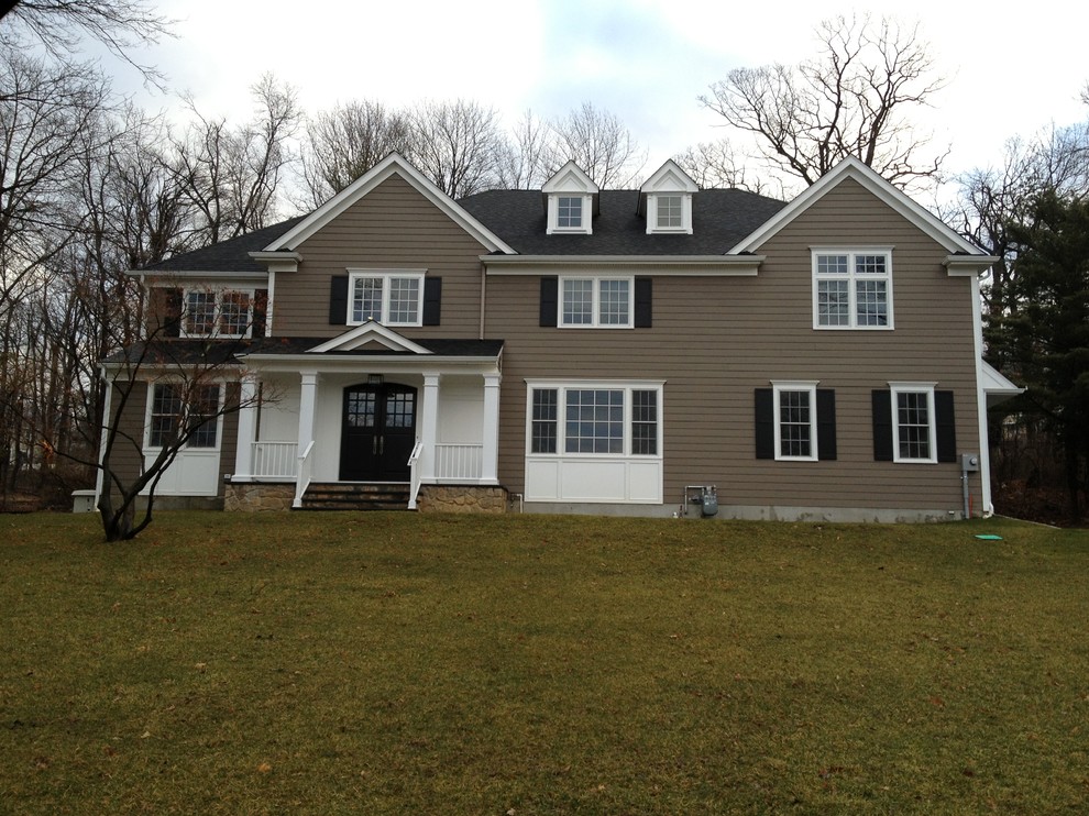 New Home Builds Traditional Exterior New York Houzz