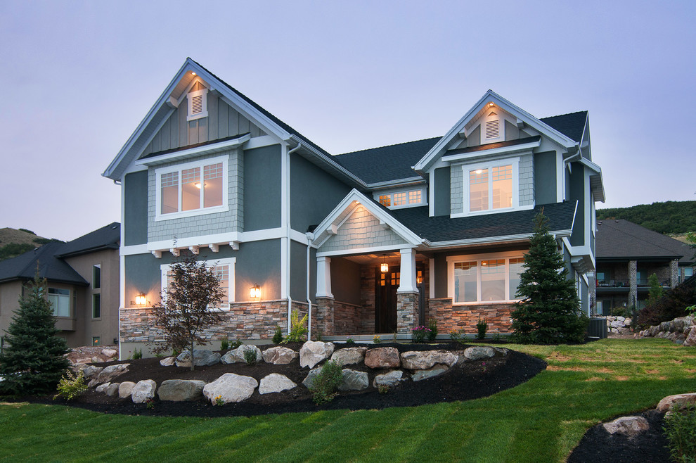 New Home For Sale in North Salt Lake, Utah. Traditional Exterior