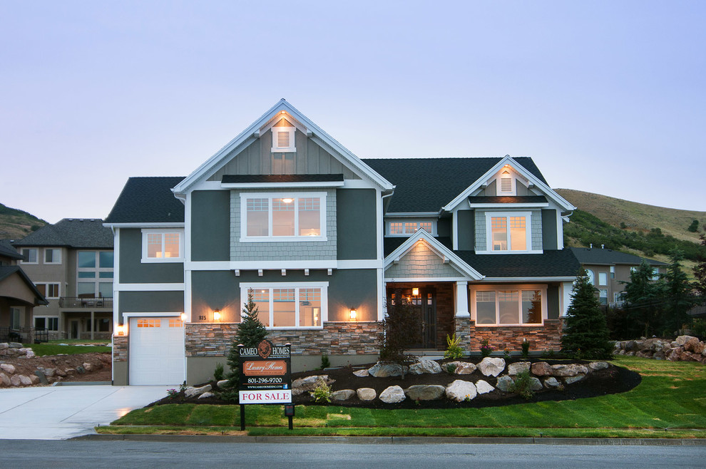 New Home in North Salt Lake, Utah. Traditional Exterior Salt Lake
