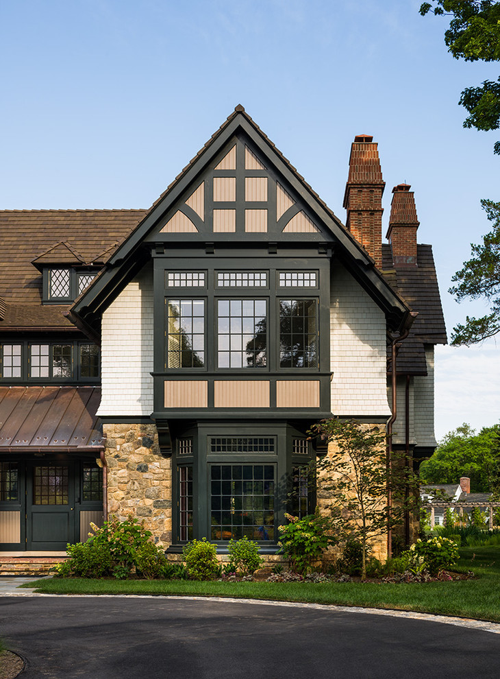 New House Wayne, PA Traditional Exterior Philadelphia by Peter Zimmerman Architects