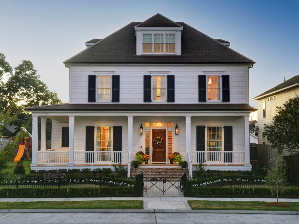 New Residence in Lakeview Traditional Exterior New Orleans by