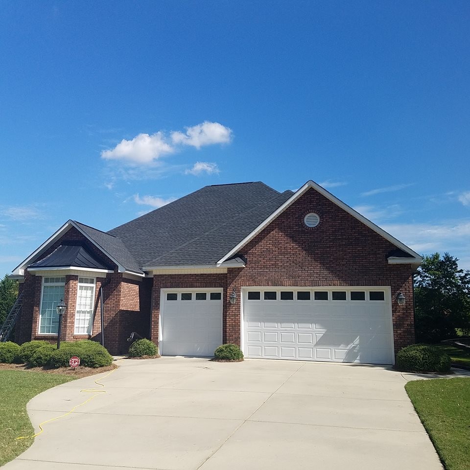 New Roof Replacement Harrisburg NC Traditional Exterior Orange