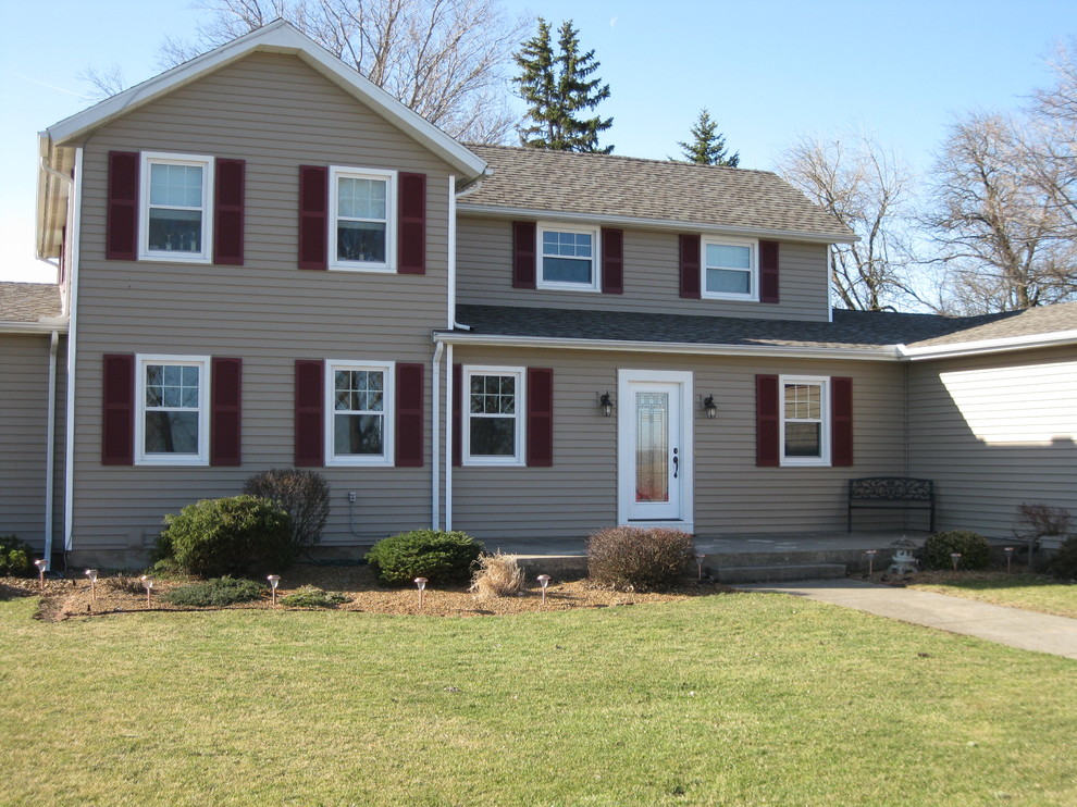 New Siding, Windows and Doors Transform Exterior Traditional