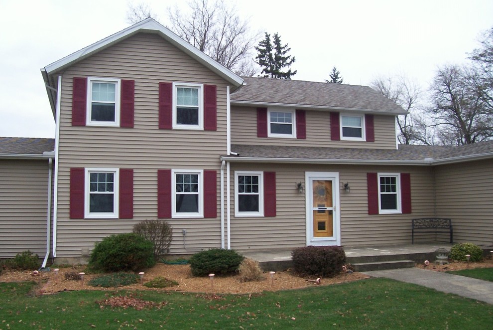 New Siding, Windows and Doors Transform Exterior Traditional