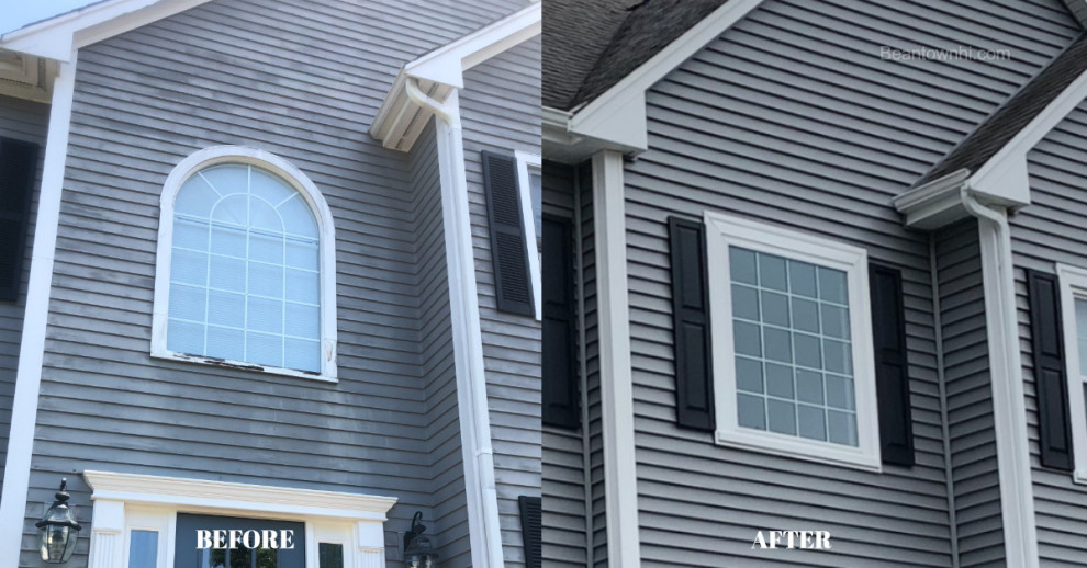 New Vinyl Siding, Windows, Doors and Gutters Traditional