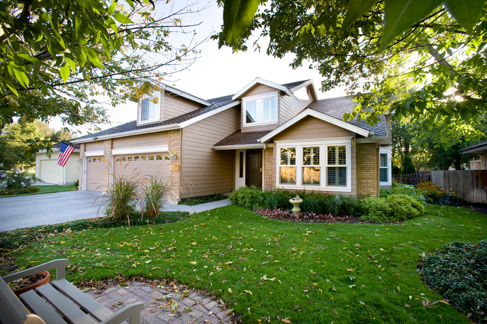 New windows, siding and doors Contemporary Exterior Boise by