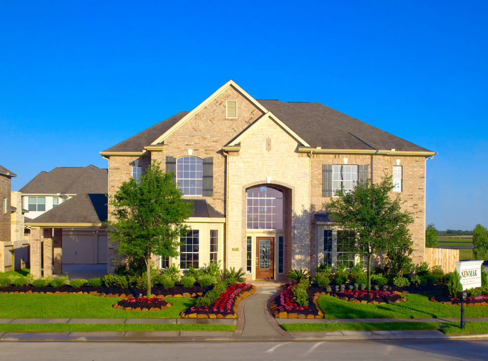 Newmark Homes French Plan Traditional Exterior Houston by Newmark Homes Houzz