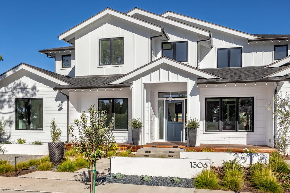 Newport Beach Colonial Modern Farmhouse Modern Exterior By Newport Beach Colonial Modern Farmhouse Modern Exterior By