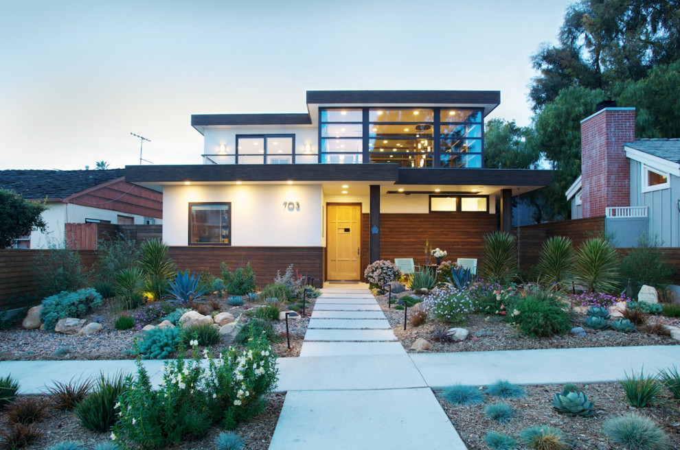 Newport Beach Modern LEED Home Modern House Exterior Los Angeles