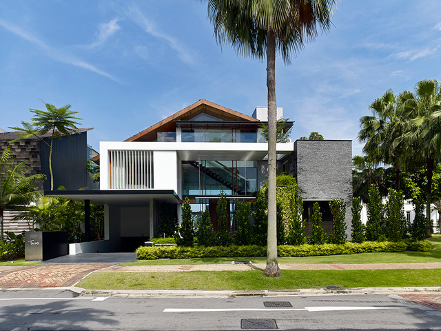 Casas Houzz: Vistas al mar en una vivienda de lujo en Singapur