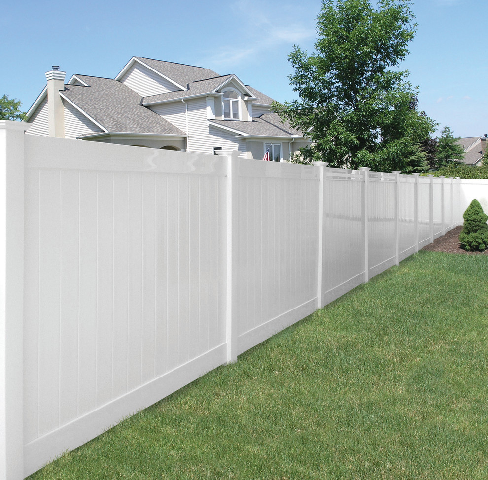 Nobility Vinyl Fencing Traditional Exterior New York by