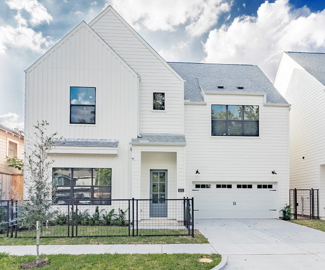 Norhill Country House Exterior Houston by Graywood Homes