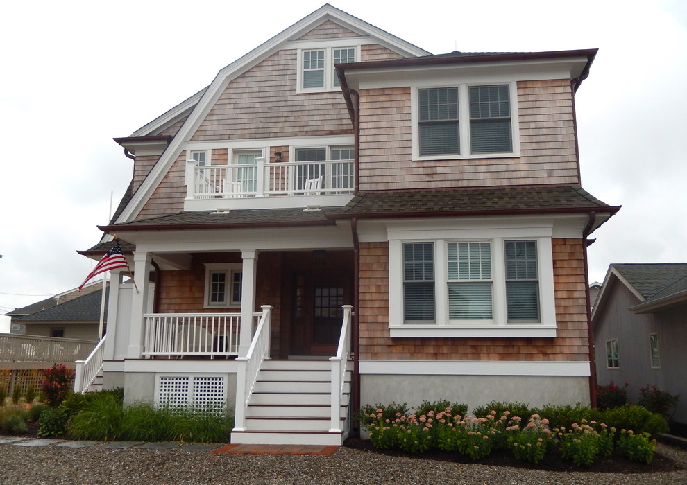 Normandy Beach, NJ Beach Style Exterior New York by Porraro Homes Inc Houzz