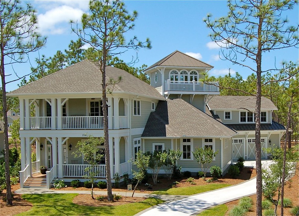North Carolina Coastal Home Traditional Exterior Other by Skia