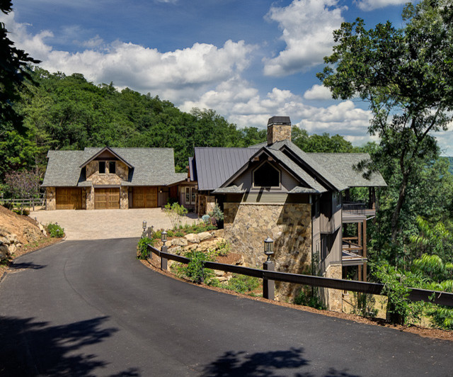 North Carolina Mountain Homes Contemporary Exterior Other by