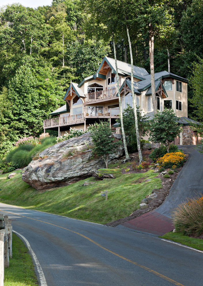 North Carolina Mountain Homes Traditional Exterior Other by