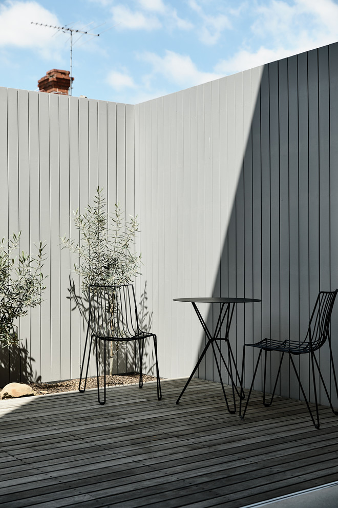 Modern exterior home idea in Melbourne
