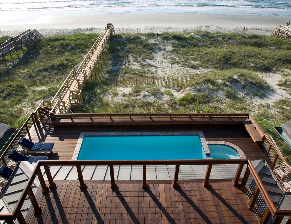 North Litchfield Beach Oceanfront Coastal House Exterior