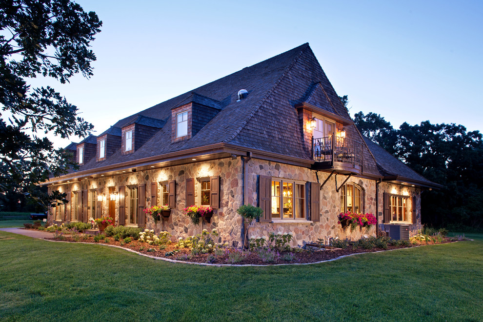 North Oaks - French Country Cottage Remodel - French Country - Exterior ...
