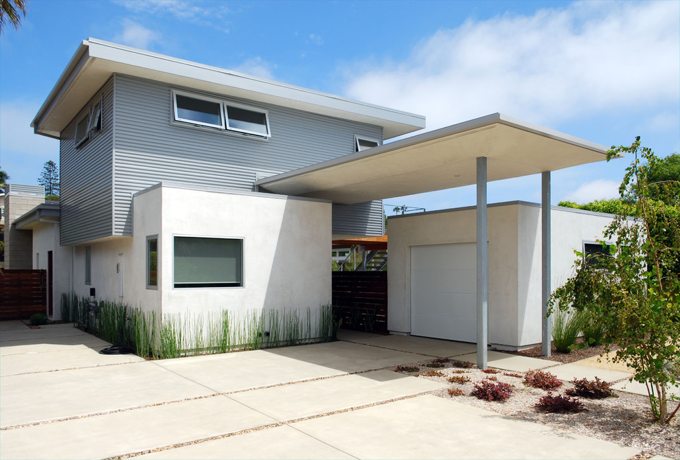 Minimalist exterior home photo in San Diego