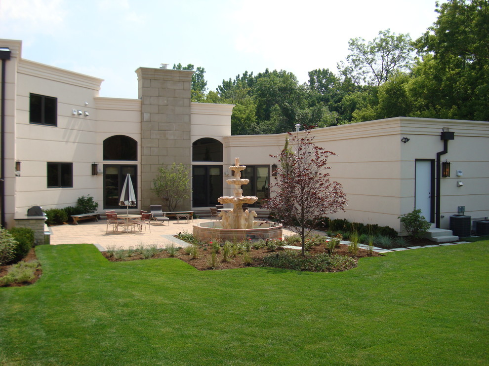 Northbrook Custom Home Modern Exterior Chicago by Macnon