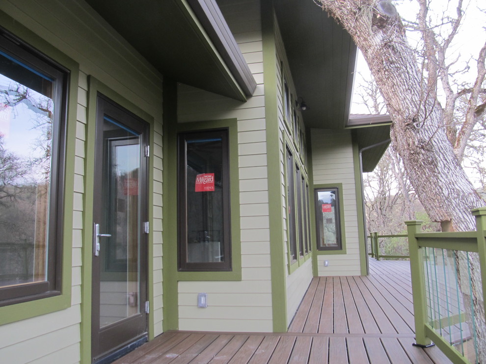 Transitional exterior home idea in San Francisco
