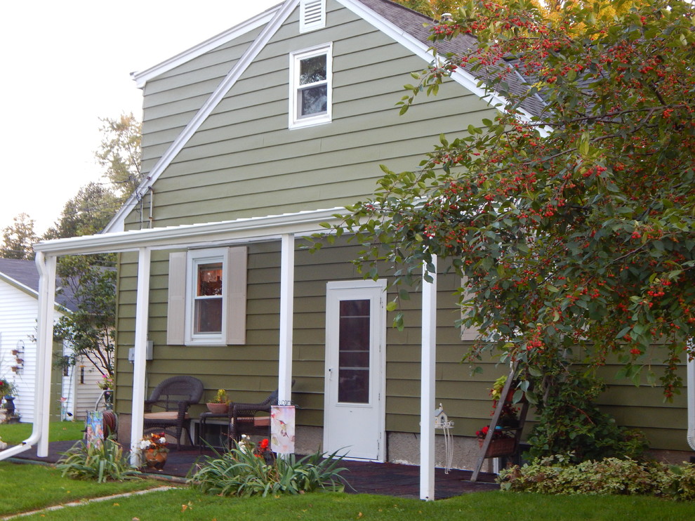 Now I Live in a Green House Exterior Home Painting Green Bay, WI