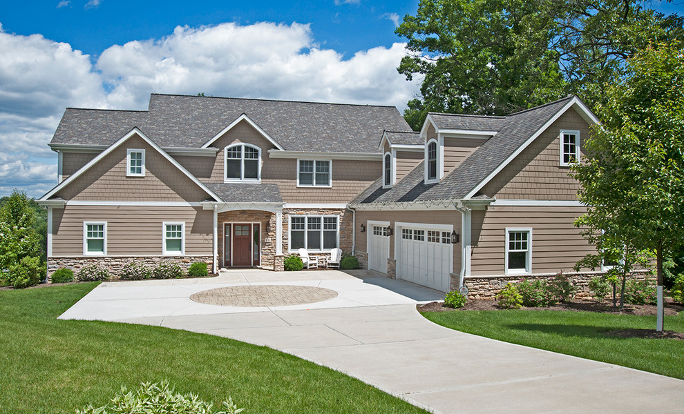 O'Hara Township New Construction Traditional Exterior Other by John Hobart Miller Inc