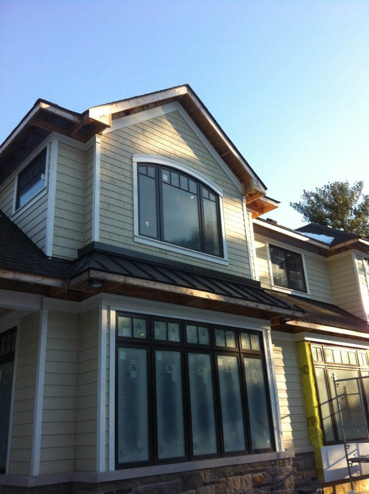 Oakville Custom Built Exterior Finishes Wood Siding & Cedar Shake