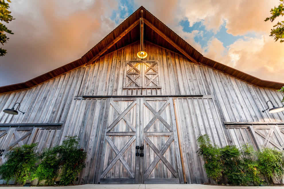 Ocala Horse Barn Rustic Exterior Orlando by Hearthstone Inc Houzz