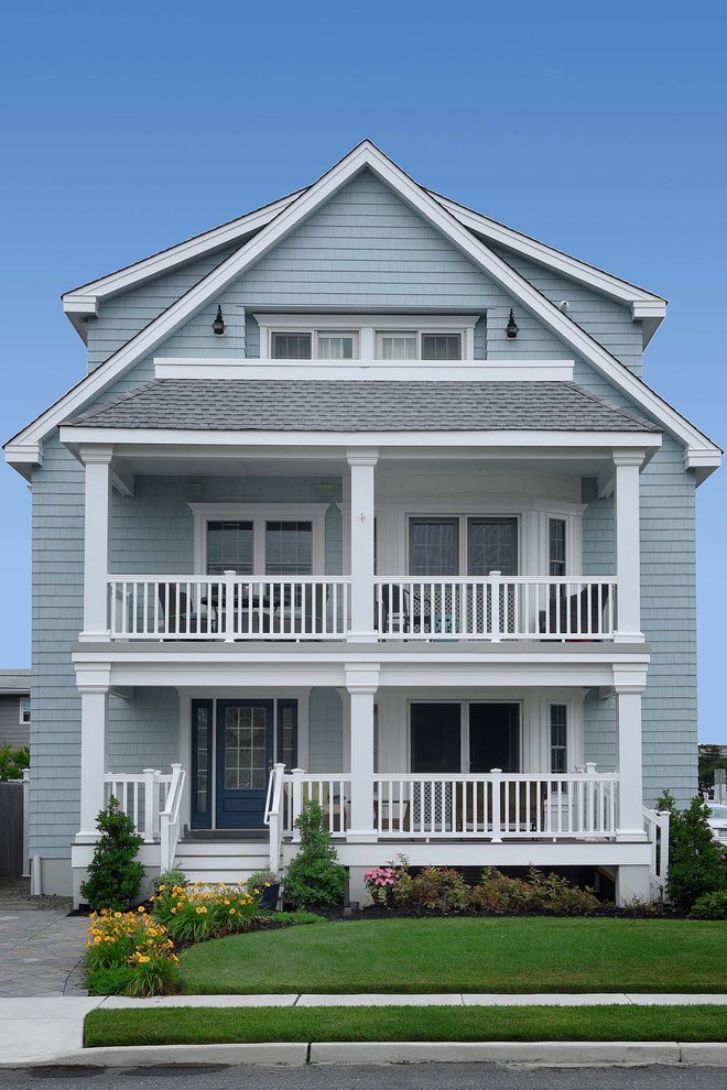 Ocean Avenue Duplex Beach Style Exterior Philadelphia by