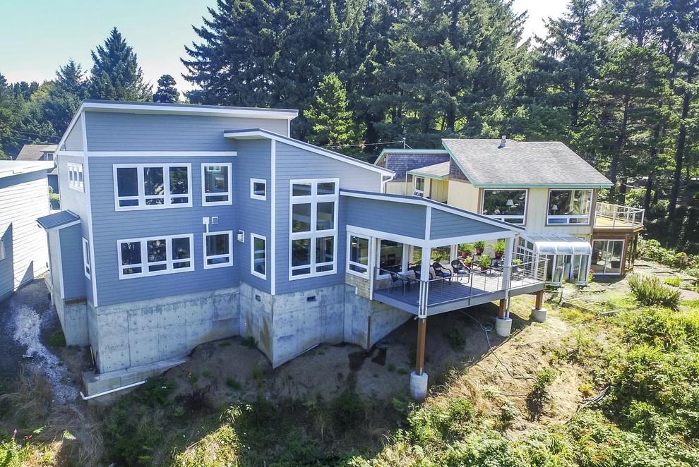 Oceanfront Oregon Coast Modern Exterior Portland by Capri