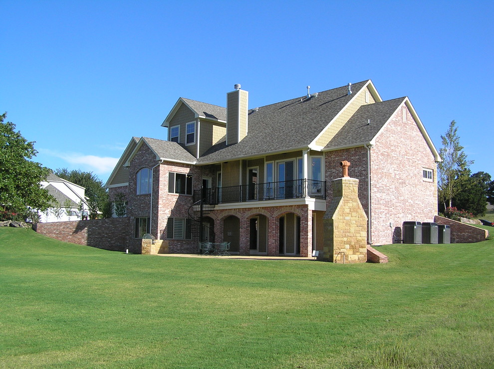 Oklahoma Basements Traditional Exterior Oklahoma City by
