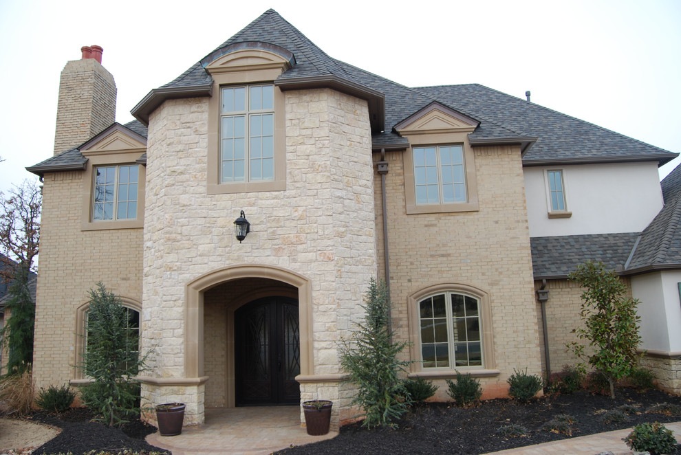 Old English Exterior Oklahoma City by Mangum Brick Company Houzz