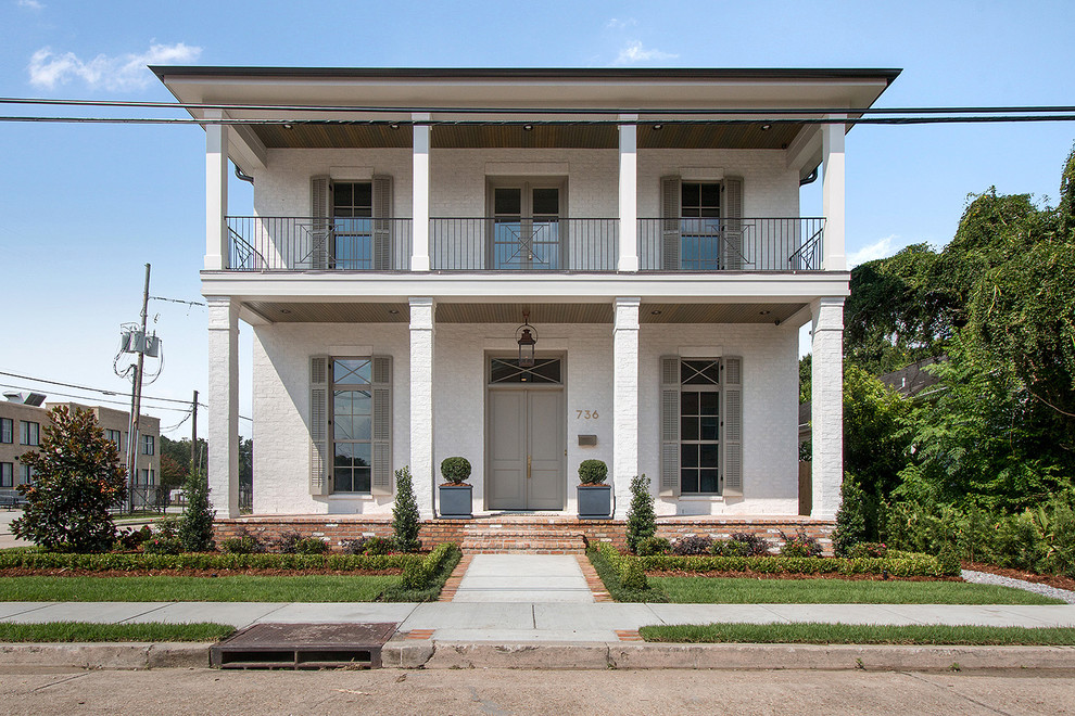 Old Gretna Home Traditional Exterior New Orleans by De Jesus