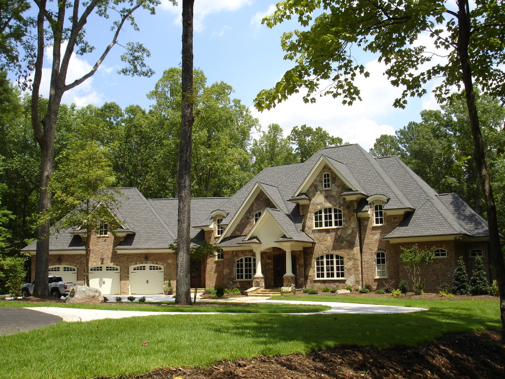 Old Irvington Oversize Tumbled Face Brick Traditional Exterior