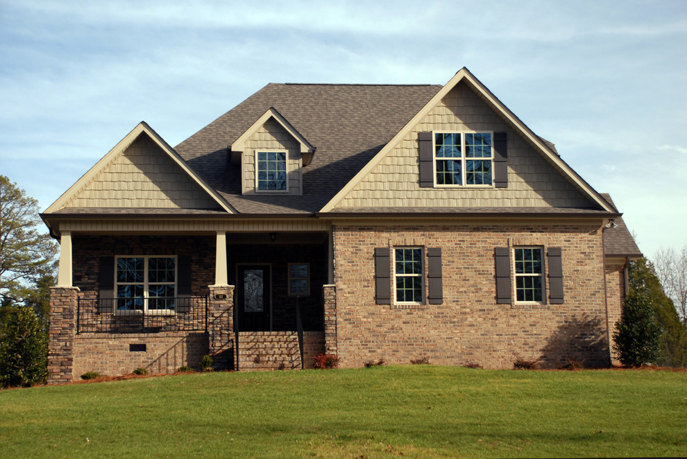 Old Irvington Oversize Tumbled Face Brick Traditional Exterior