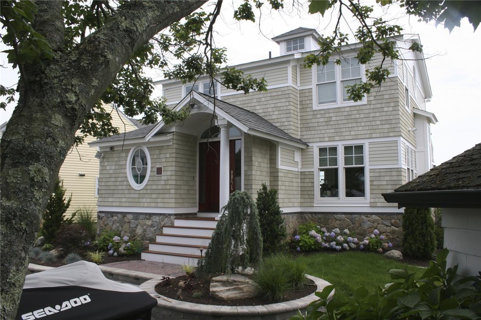 OLD LYME BEACH HOUSE Beach Style Exterior Other by Marvin Houzz
