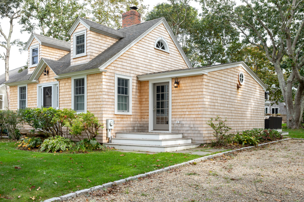 Old Silver Beach House Kitchen Addition Transitional Exterior