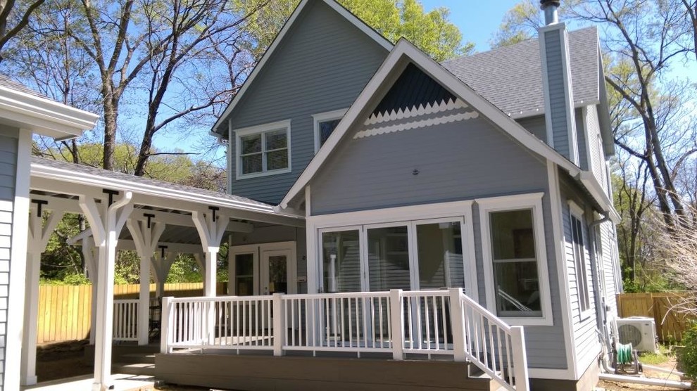 Old West Lawrence Addition Traditional House Exterior Kansas City